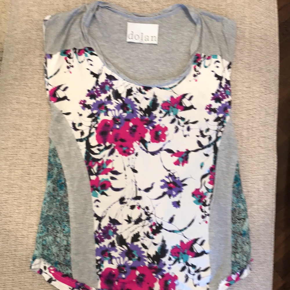 Mixed media t shirt